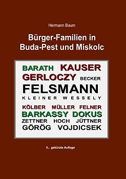 Bürger-Familien in Buda-Pest und Miskolc
