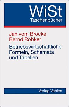 Betriebswirtschaftliche Formeln, Schemata und Tabellen
