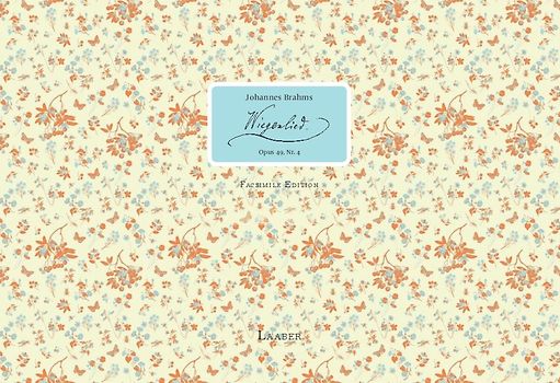 Wiegenlied »Guten Abend, gut' Nacht«. Opus 49, Nr. 4