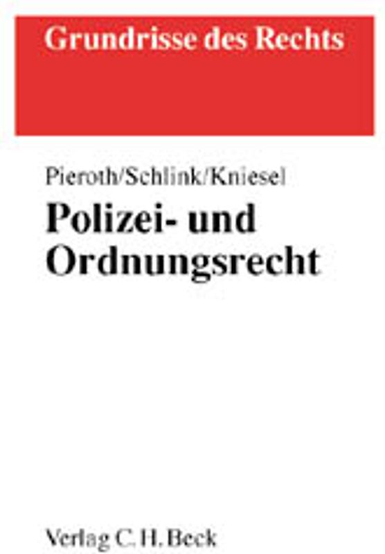 Polizei- und Ordnungsrecht