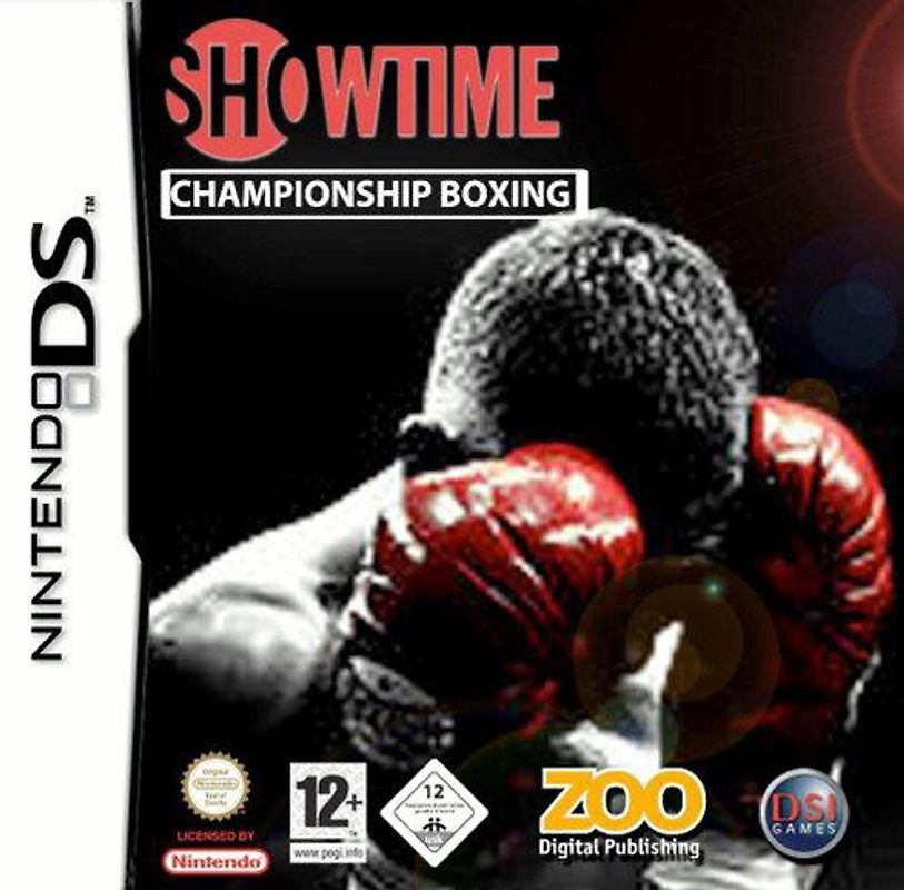 Showtime Championship Boxing Nintendo DS