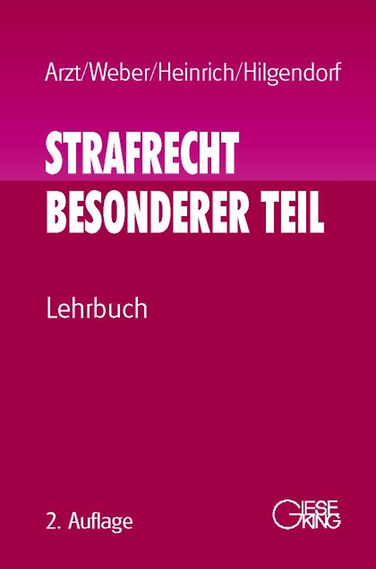 Strafrecht, Besonderer Teil