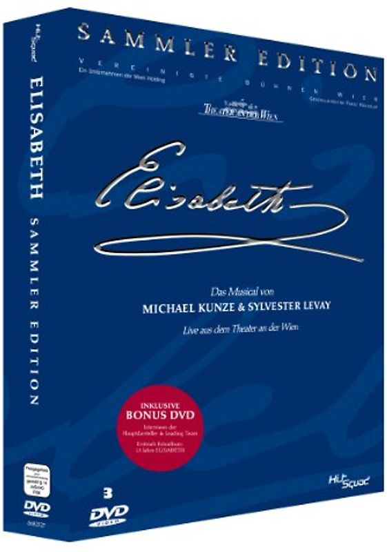 Elisabeth - Das Musical Sammler Edition - Live aus dem Theater an der Wien DVD