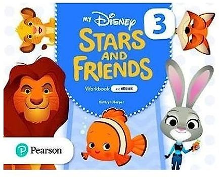 My Disney Stars and Friends 3 Workbook with eBook (Friends and Heroes)