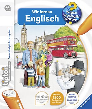 tiptoi® Wieso? Weshalb? Warum? Wir lernen Englisch