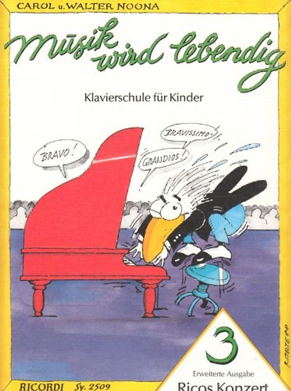 Musik wird lebendig. Klavierschule für Kinder. Ricos Konzert 3
