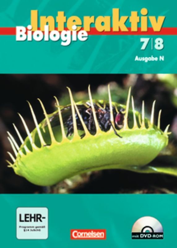 Biologie interaktiv - Ausgabe N / Band 7/8 - Schülerbuch mit CD-ROM