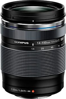 Olympus 14-150 mm F4.0-5.6 ED II 58 mm Filtergewinde (Micro Four Thirds Anschluss) schwarz