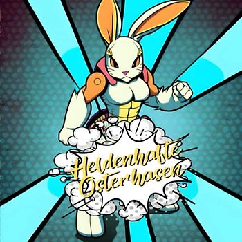 Heldenhafte Osterhasen: Das kreative Ostermalbuch für Kinder ab 5 Jahre | Coole Hasen für Jungs und Mädchen