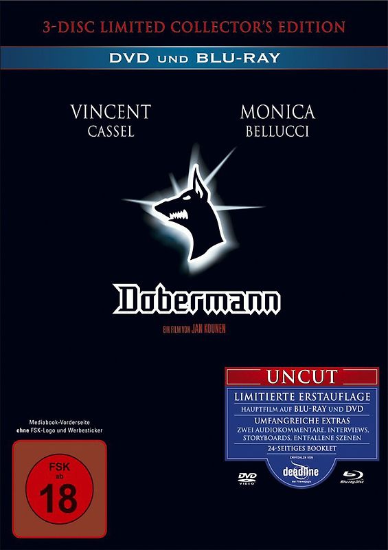 Dobermann -uncut- [Limited Collectors Edition] Blu-ray Disc