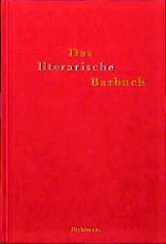 Das literarische Barbuch