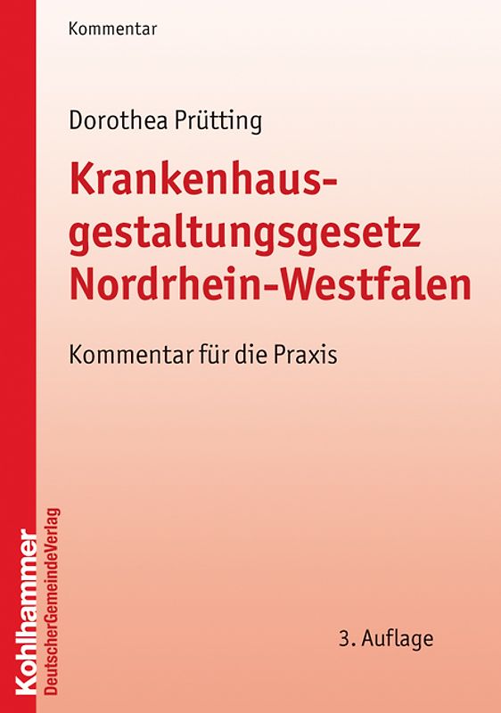 Krankenhausgestaltungsgesetz Nordrhein-Westfalen