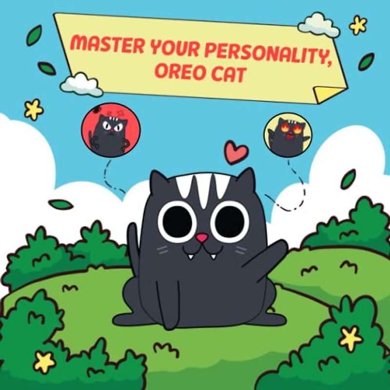 Master your personality, Oreo cat: If you are a lover of reading, then do not hesitate to order an interesting book like this.