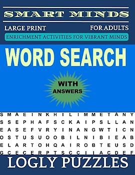 Word Search Book Large Print for Adults: 2400+ words New Fun and Relaxing Puzzles Book for Adults & Seniors with Answers Key