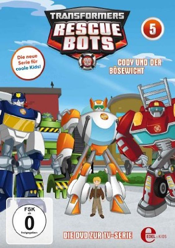Transformers: Rescue Bots 5 - Cody und der Bösewicht DVD