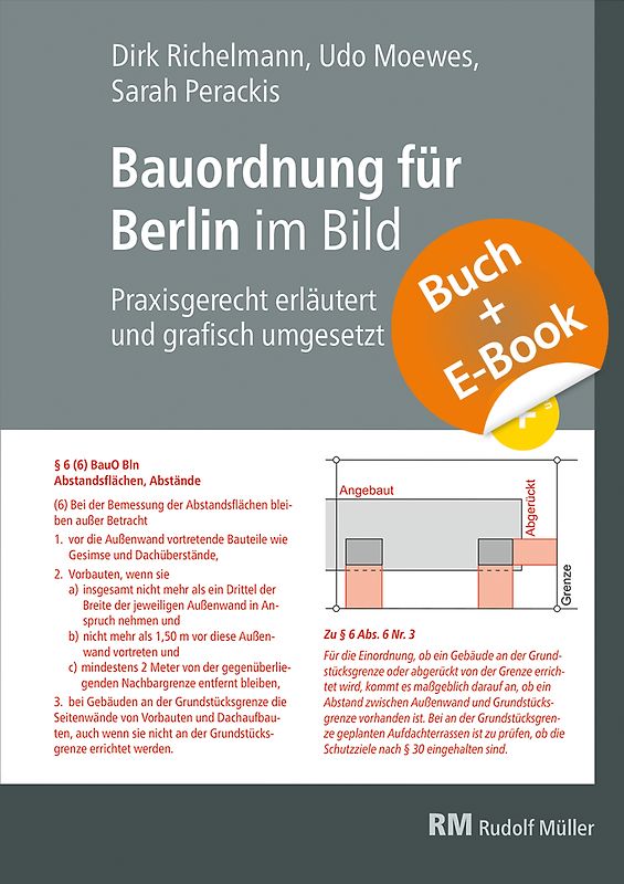 Bauordnung für Berlin im Bild mit E-Book (PDF)