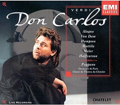 Roberto Alagna - Verdi: Don Carlos (Gesamtaufnahme) (franz.) (Aufnahme Paris März 1996)