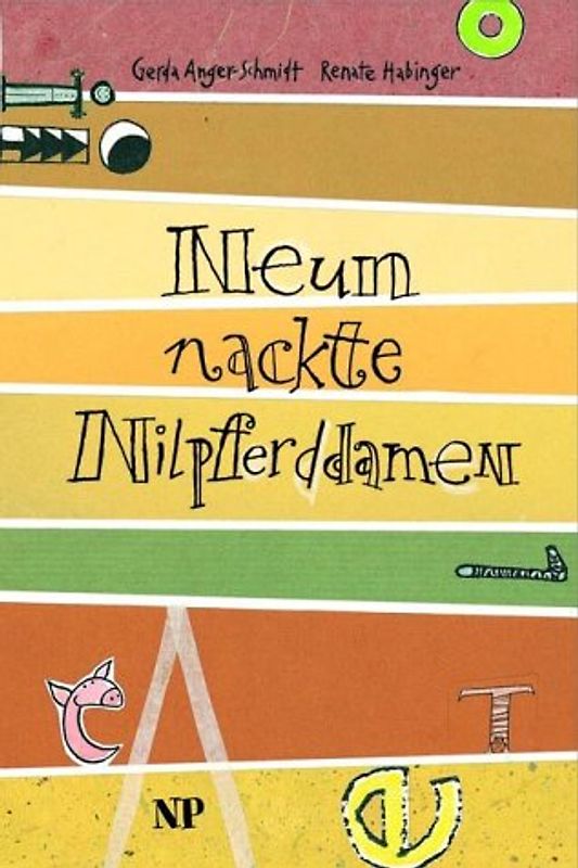 Neun nackte Nilpferddamen