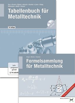 Paketangebot Tabellenbuch für Metalltechnik und Formelsammlung für Metalltechnik