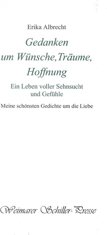 Gedanken um Wünsche, Träume, Hoffnung