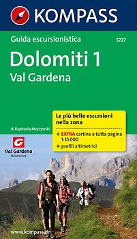 Dolomiti 1, Val Gardena, italienische Ausgabe