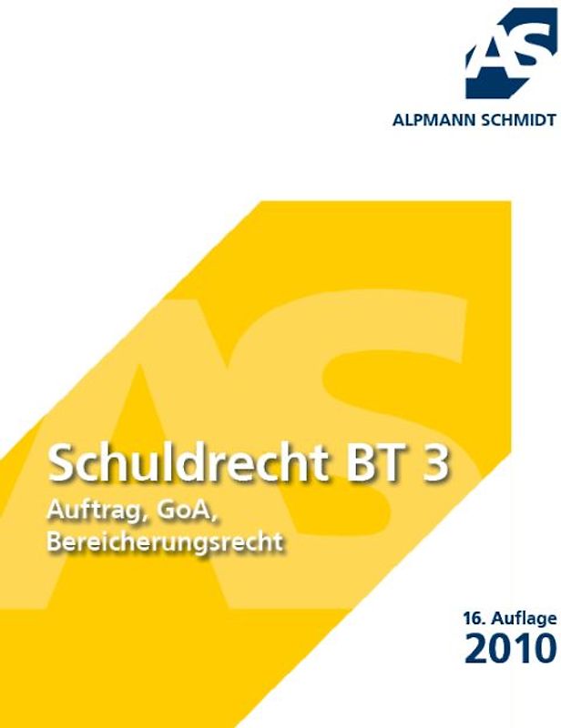 Schuldrecht BT 3