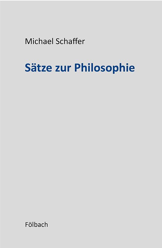Sätze zur Philosophie