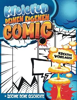 Kreative Comic Boards: Werbeaktivitäten, Um Ein Atemberaubendes Leeres Comicbuch Zu Zeichnen Und Ausmalen | Geschenkideen Kinder