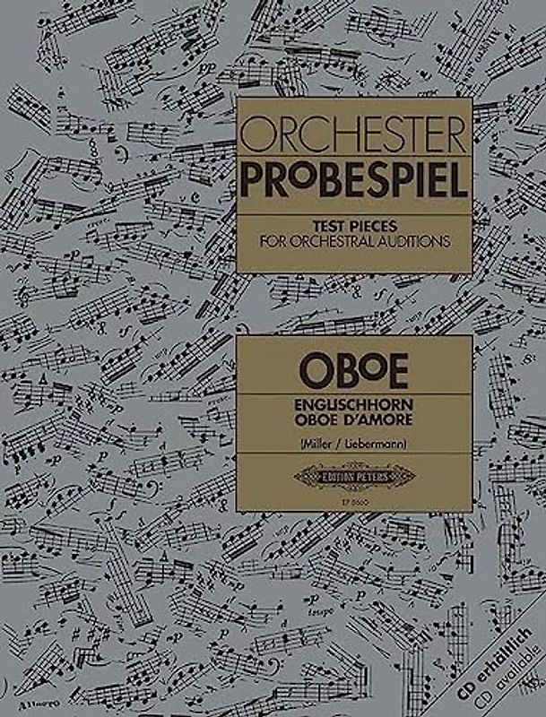 Orchesterprobespiel: Oboe / Englischhorn / Oboe d'amore