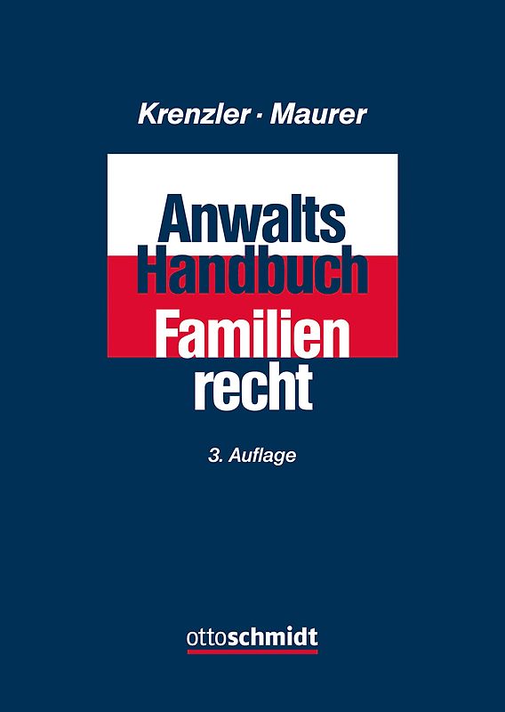 Anwalts-Handbuch Familienrecht