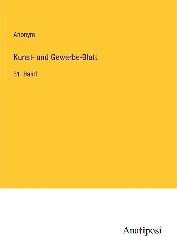 Kunst- und Gewerbe-Blatt