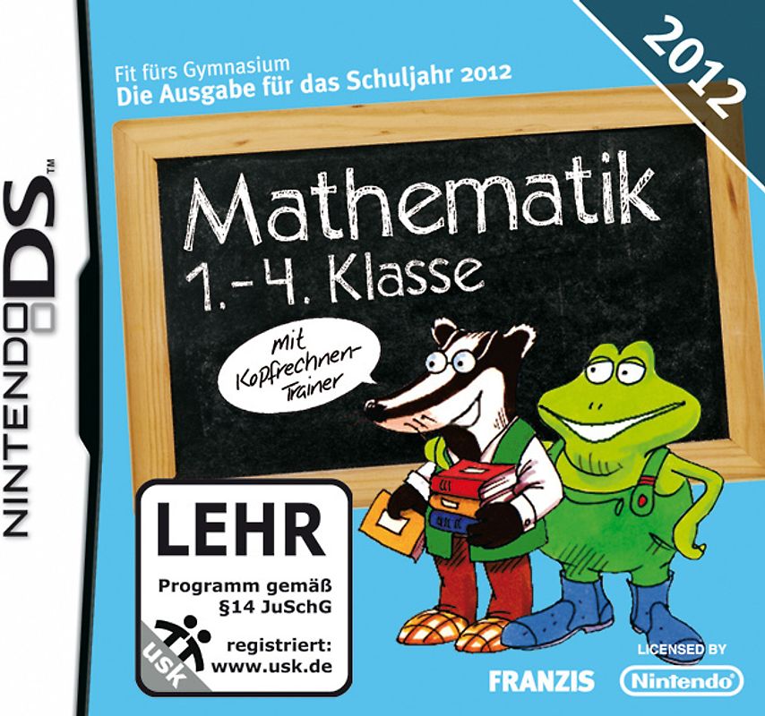 Grundschule Mathe 1.-4. Klasse Nintendo DS