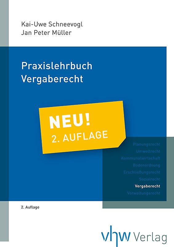 Praxislehrbuch - Vergaberecht