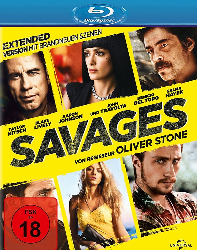 Savages [Extended Version] Blu-ray Disc