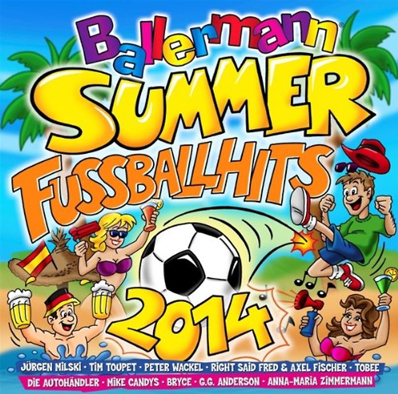 Various - Ballermann Summer-Fußball Hits 2014