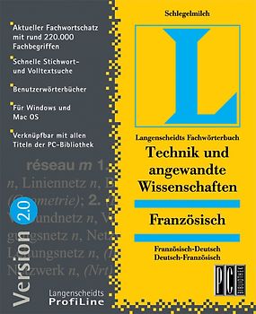 Fachwörterbuch Französisch: Technik und angewandte Wissenschaft - Version 2.0 MacOS