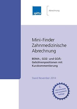 Mini-Finder Zahnmedizinische Abrechnung
