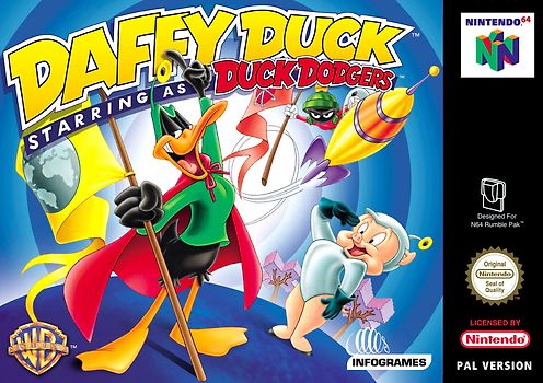 Daffy Duck als Weltraumheld - Duck Dodgers Nintendo 64