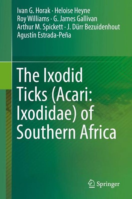 The Ixodid Ticks (Acari: Ixodidae) of Southern Africa
