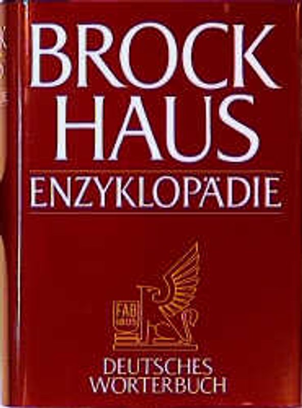 Brockhaus Enzyklopädie in 24 Bänden / Deutsches Wörterbuch in drei Bänden. Pflichtfortsetzung Band 1-24 / G - N