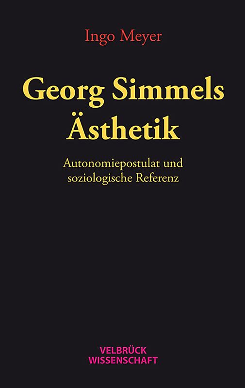 Georg Simmels Ästhetik