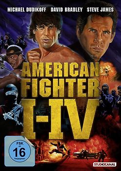 American Fighter I-IV [4 DVDs] DVD