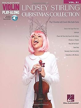 Lindsey Stirling - Christmas Collection Violin Play-Along Volume 81 - Book with Online Media