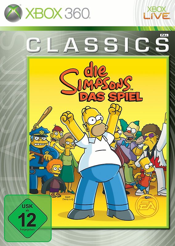 Die Simpsons - Das Spiel [Classics] Xbox 360