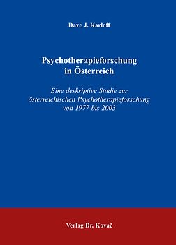 Psychotherapieforschung in Österreich