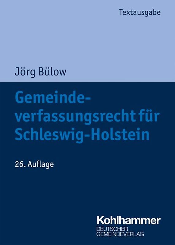 Gemeindeverfassungsrecht für Schleswig-Holstein