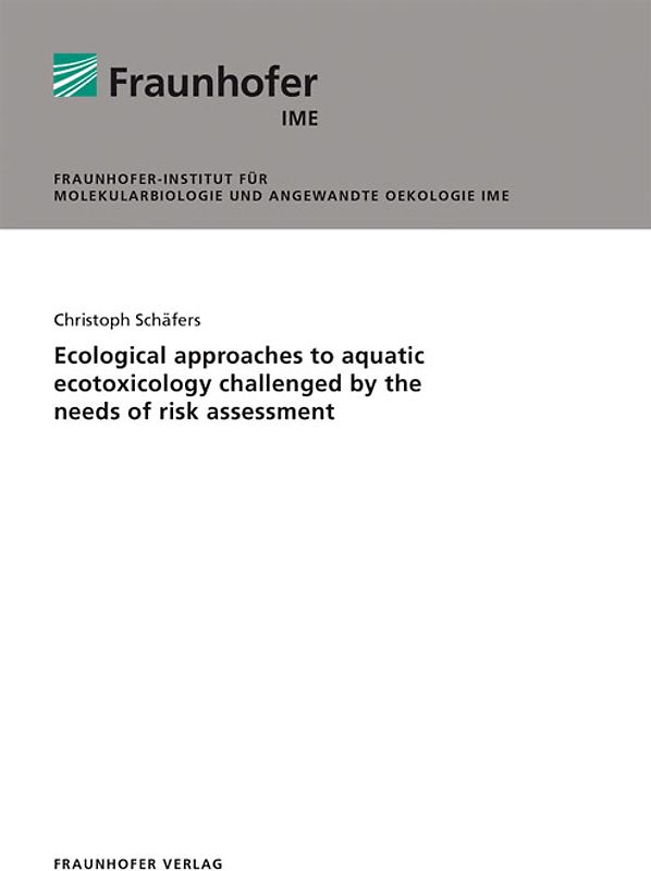Ecological approaches to aquatic ecotoxicology challenged by the needs of risk assessment