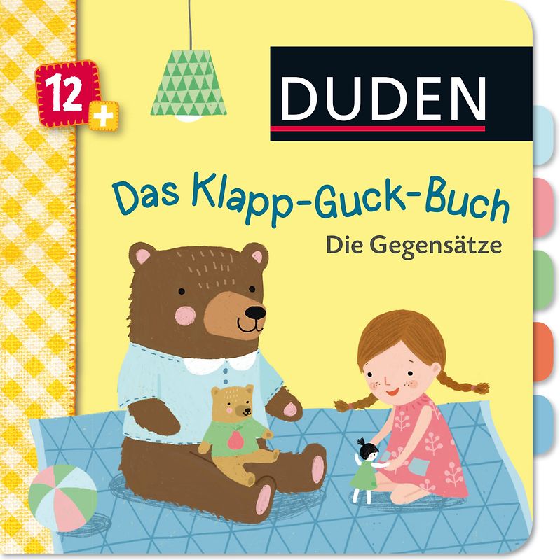 Duden 12+: Das Klapp-Guck-Buch: Die Gegensätze