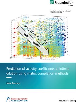 Prediction of activity coefficients at infinite dilution using matrix completion methods
