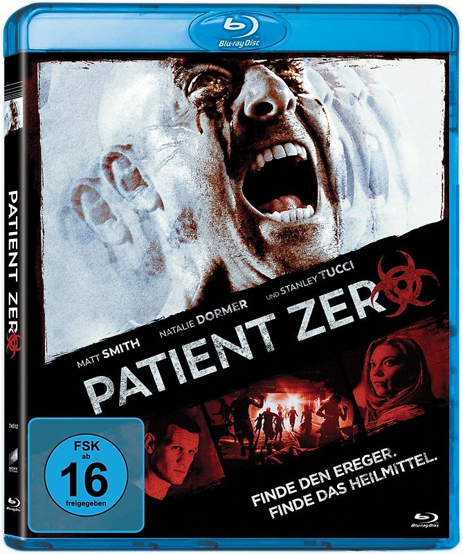 Patient Zero Blu-ray Disc